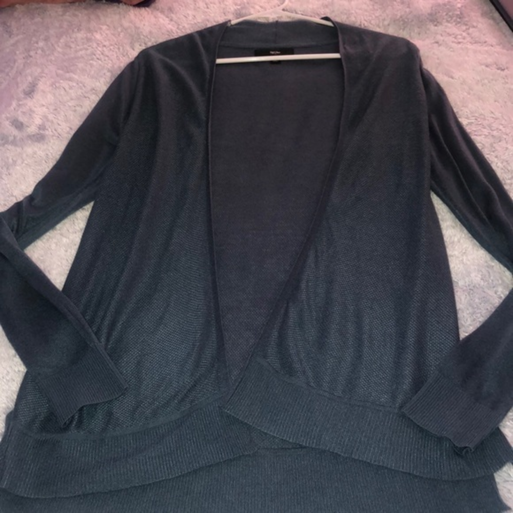 Mossimo Open‎ Cardigan Sweater Small Lightweight